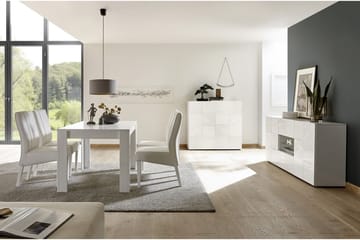 Matbord Bayoner Förlängningsbart 180 cm - Vit - Möbler - Bord & matgrupp - Matbord & köksbord
