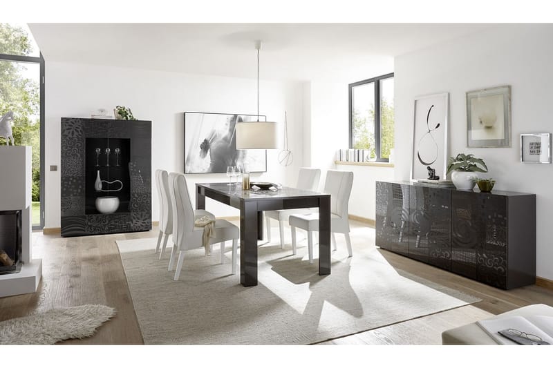 Matbord Bayoner Förlängningsbart 180 cm - Vit|Beige|Svart|Grå - Möbler - Bord & matgrupp - Matbord & köksbord