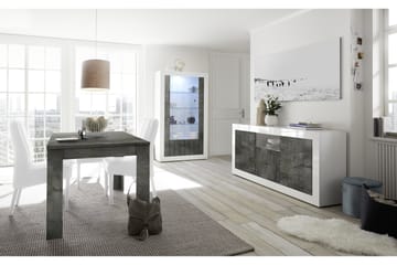 Matbord Calpino Förlängningsbart 137 cm - Grå - Möbler - Bord & matgrupp - Marmorbord