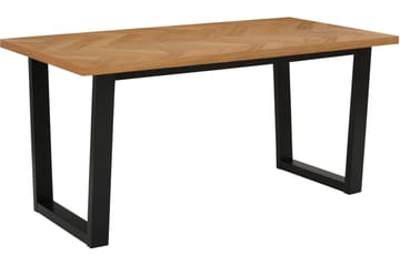 Matbord Campobos 140 cm - Natur/Svart - Möbler - Bord & matgrupp - Matbord & köksbord