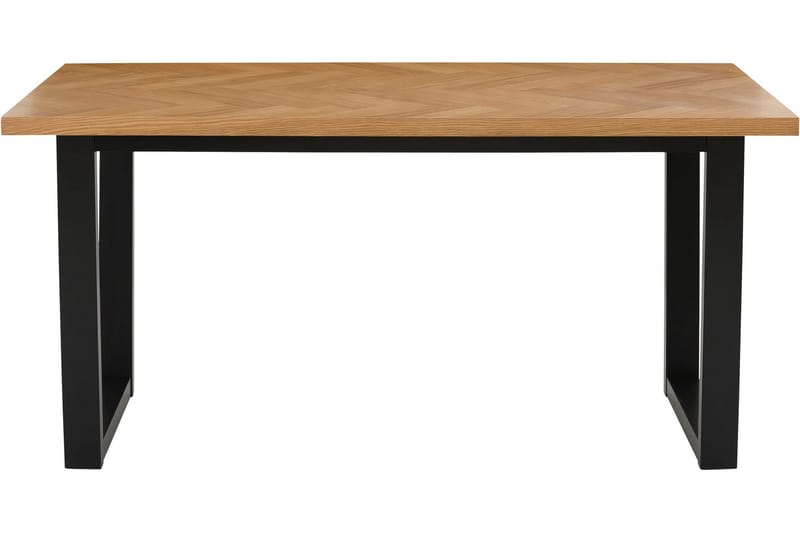 Matbord Campobos 140 cm - Natur/Svart - Möbler - Bord & matgrupp - Matbord & köksbord