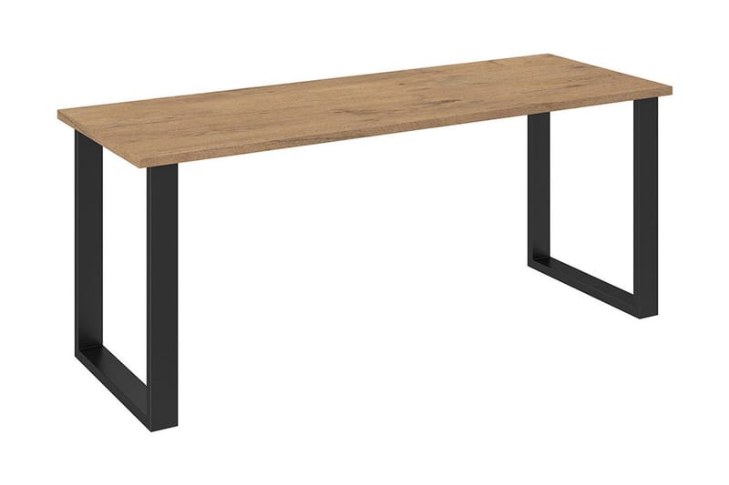 Matbord Ciapin 185 cm - svart/ek - Matbord & köksbord