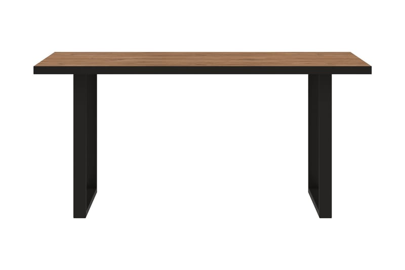 Matbord Coppin Förlängningsbart 160 cm - Brun - Matbord & köksbord