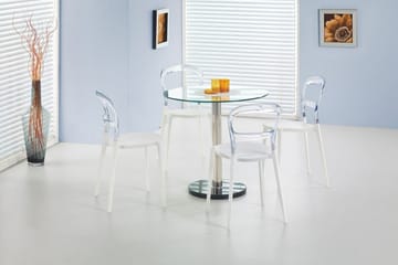 Matbord Dolan 80 cm Rund - Glas - Möbler - Bord & matgrupp - Matbord & köksbord