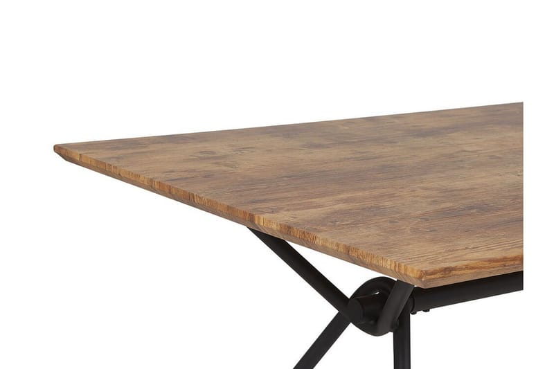 Matbord Einde 160 cm - Natur/Svart - Möbler - Bord & matgrupp - Matbord & köksbord