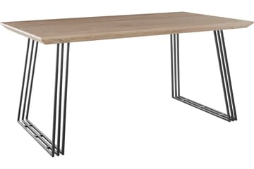 Matbord Elgebo 160 cm - Natur/Svart - Möbler - Bord & matgrupp - Matbord & köksbord
