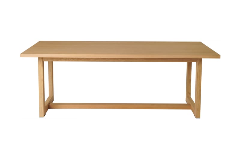 Matbord Friburg Förlängningsbart 210 cm - Vitpigmenterad - Matbord & köksbord