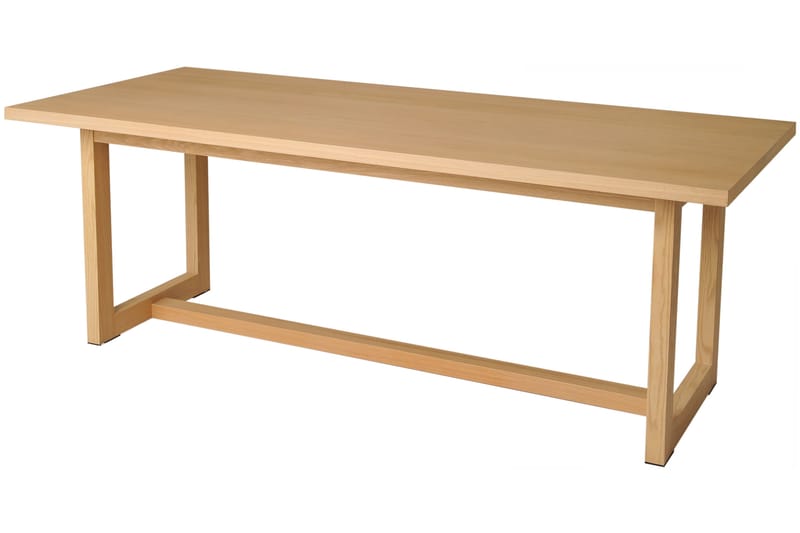 Matbord Friburg Förlängningsbart 210 cm - Vitpigmenterad - Matbord & köksbord