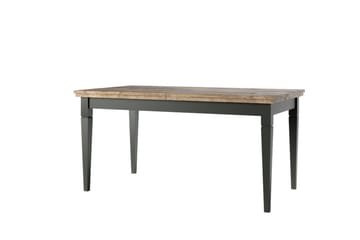 Matbord Getafez Förlängningsbart 160 cm - Khaki/Natur - Möbler - Bord & matgrupp - Matbord & köksbord