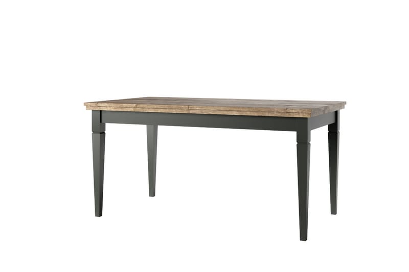 Matbord Getafez Förlängningsbart 160 cm - Khaki/Natur - Möbler - Bord & matgrupp - Matbord & köksbord