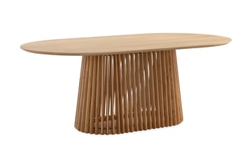 Matbord Gontas 200 cm Ovalt - Natur - Möbler - Bord & matgrupp - Matbord & köksbord