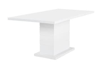 Matbord Griffith Förlängningsbart 160 cm - Vit - Möbler - Bord & matgrupp - Matbord & köksbord