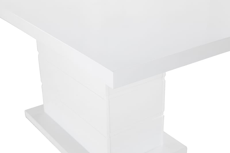 Matbord Griffith Förlängningsbart 160 cm - Vit - Möbler - Bord & matgrupp - Matbord & köksbord