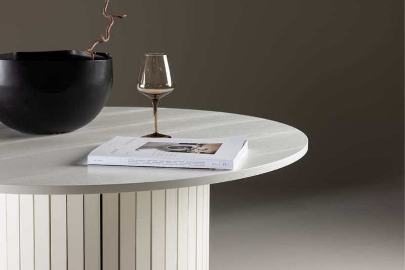 Matbord Härön 110 cm Vit - VIND - Matbord & köksbord