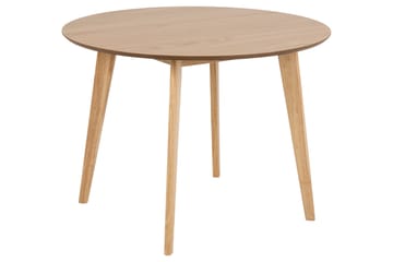 Matbord Hallaci 105 cm Runt - Natur - Möbler - Bord & matgrupp - Matbord & köksbord