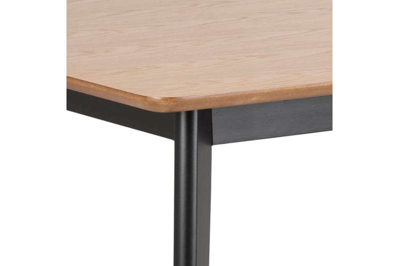 Matbord Hallaci 120 cm - Natur/Svart - Möbler - Bord & matgrupp - Matbord & köksbord