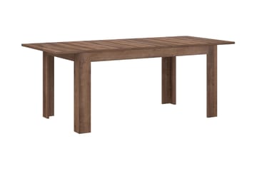 Matbord Hamdiye Förlängningsbart 160 cm - Brun - Möbler - Bord & matgrupp - Matbord & köksbord