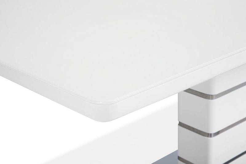 Matbord Hamler 90 cm - Vit - Matbord & köksbord
