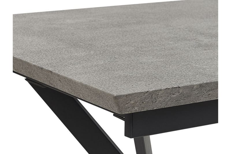 Matbord Harnett 180 cm Hopfällbart - Grå/Svart - Klaffbord & hopfällbart bord - Matbord & köksbord