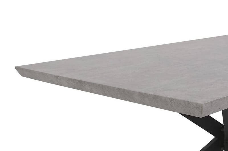 Matbord Hertiz 120 cm - Grå - Matbord & köksbord