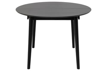 Matbord Hopacat 115 cm Rund - Svart - Möbler - Bord & matgrupp - Matbord & köksbord
