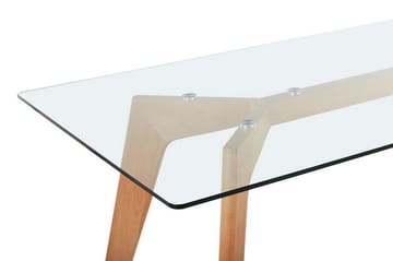 Matbord Hudson 160 cm - Transparent - Möbler - Bord & matgrupp - Matbord & köksbord