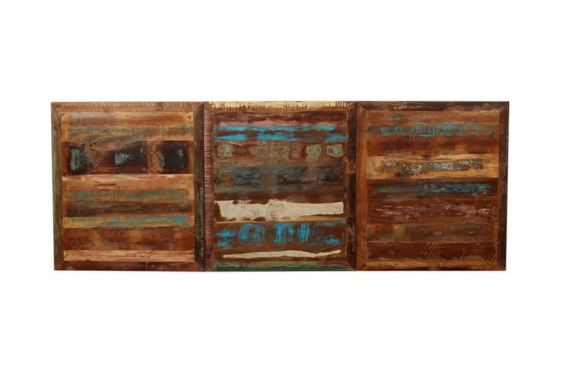 Matbord i massivt återvunnet trä 240 cm - Brun - Matbord & köksbord