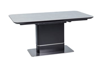 Matbord Ipiti Förlängningsbart 160 cm - Keramik/Grå/Svart - Möbler - Bord & matgrupp - Matbord & köksbord