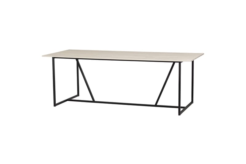 Matbord Iria 220 cm - Beige - Matbord & köksbord