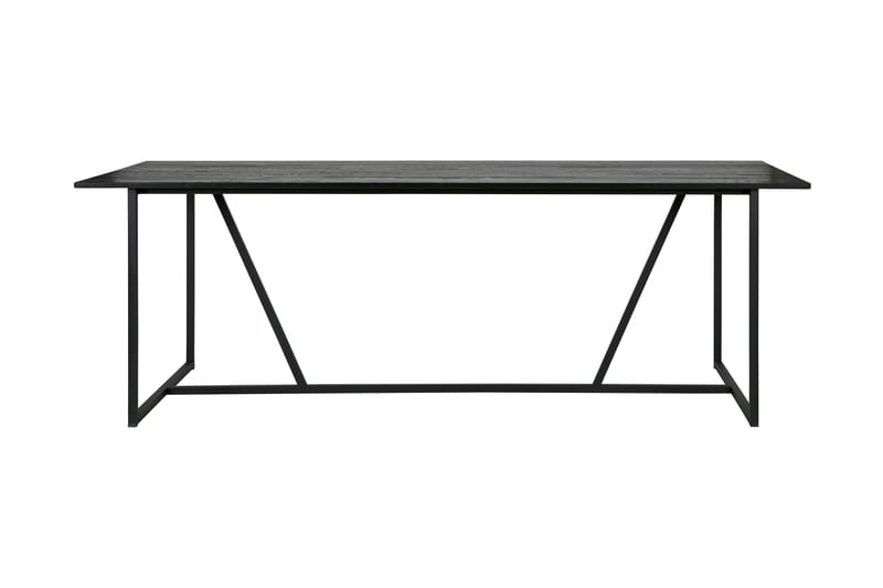 Matbord Iria 220 cm - Svart Ek - Matbord & köksbord