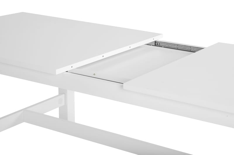 Matbord Isadora Förlängningsbart 240 cm med Iläggsskiva - Vit - Matbord & köksbord