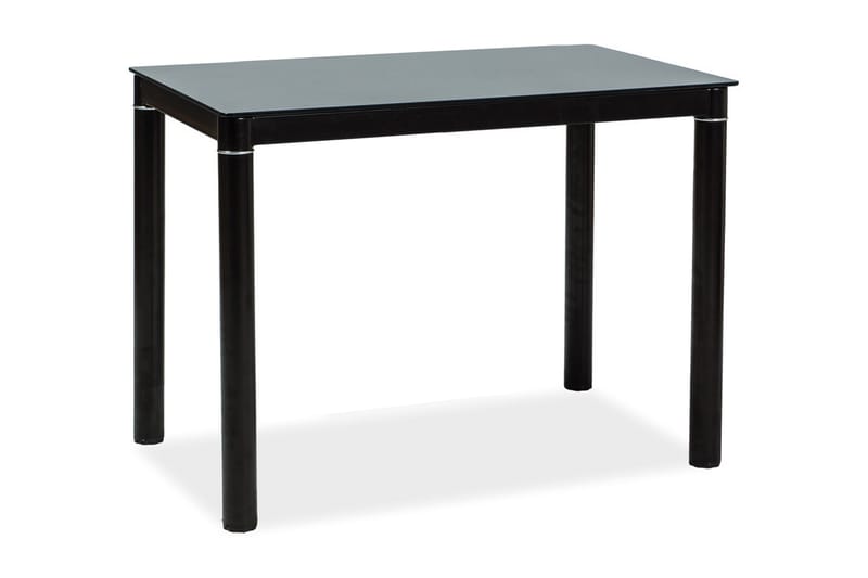 Matbord Jelka 100 cm - Glas/Svart - Möbler - Bord & matgrupp - Matbord & köksbord