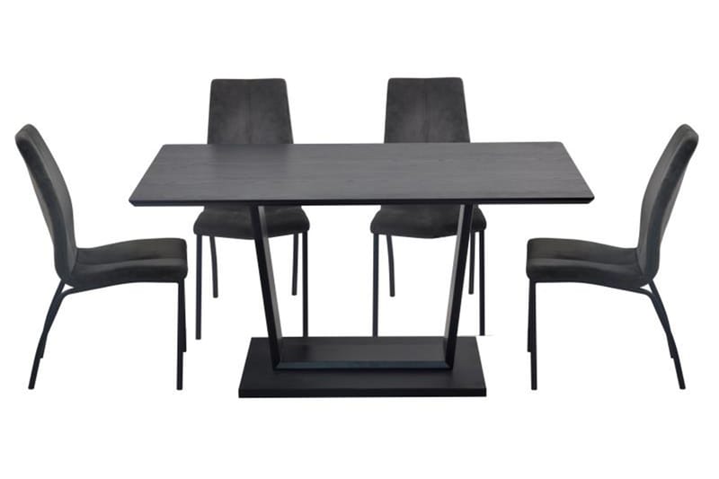 Matbord Ketty 150 cm - Svart - Matbord & köksbord