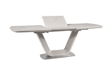 Matbord Komati Förlängningsbart 160 cm - Keramik/Grå - Möbler - Bord & matgrupp - Matbord & köksbord