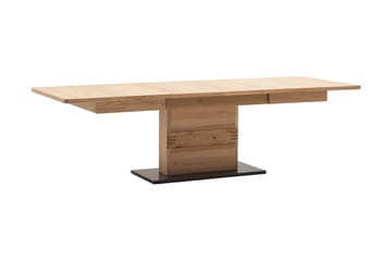 Matbord Lamfers 180 cm - Ek|Antracit - Möbler - Bord & matgrupp - Matbord & köksbord