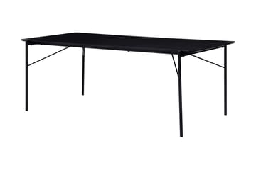 Matbord Leeling 200 cm - Svart - Möbler - Bord & matgrupp - Matbord & köksbord