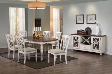 Matbord LILY 1065x137/182xH76cm utdragbart - Möbler - Bord & matgrupp - Matbord & köksbord