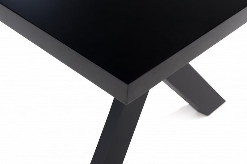Matbord Lisala 180 cm - Svart - Matbord & köksbord