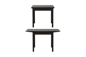 Matbord Magret Förlängningsbart 80-120 cm - Svart - Möbler - Bord & matgrupp - Matbord & köksbord