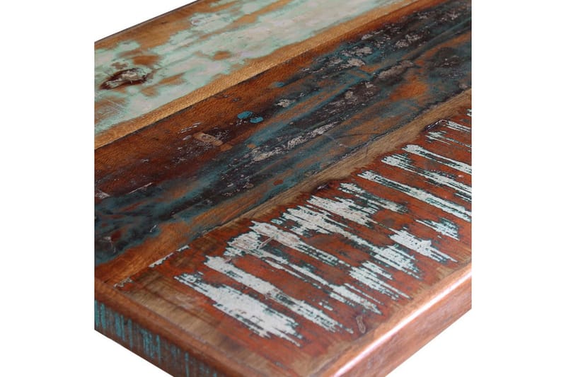 Matbord massivt återvunnet trä 120x60x76 cm - Flerfärgad - Matbord & köksbord