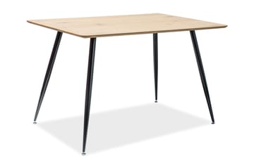 Matbord Moydans 120 cm - Natur/Svart - Möbler - Bord & matgrupp - Matbord & köksbord