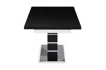 Matbord Mueller Förlängningsbart 180 cm - Svart|Vit - Möbler - Bord & matgrupp - Matbord & köksbord
