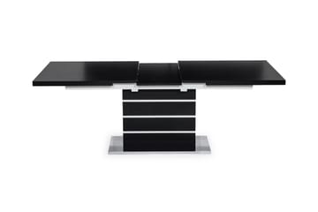 Matbord Mueller Förlängningsbart 180 cm - Svart|Vit - Möbler - Bord & matgrupp - Matbord & köksbord