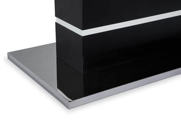 Matbord Mueller Förlängningsbart 180 cm - Svart|Vit - Möbler - Bord & matgrupp - Matbord & köksbord