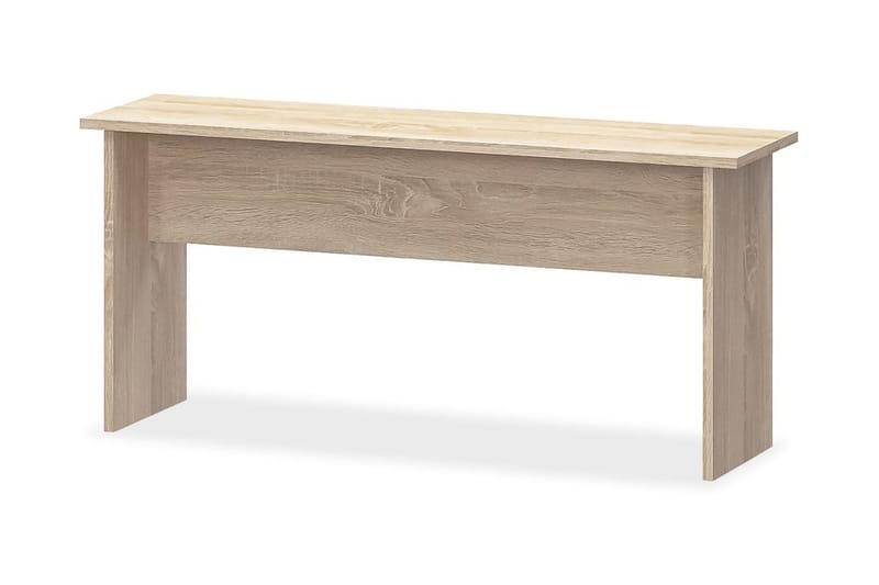 Matbord och bänkar 3 delar spånskiva ek - Brun - Matbord & köksbord