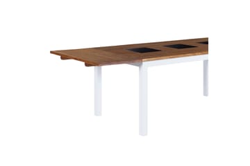 Matbord Octavia Förlängningsbart 90 cm - Natur/Vit/Svart - Möbler - Bord & matgrupp - Matbord & köksbord