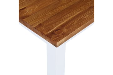 Matbord Octavia Förlängningsbart 90 cm - Natur/Vit/Svart - Möbler - Bord & matgrupp - Matbord & köksbord