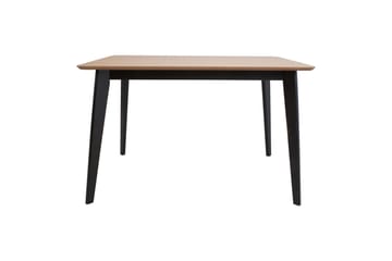 Matbord Roxby 120x80 cm Ek/Svart - Möbler - Bord & matgrupp - Matbord & köksbord