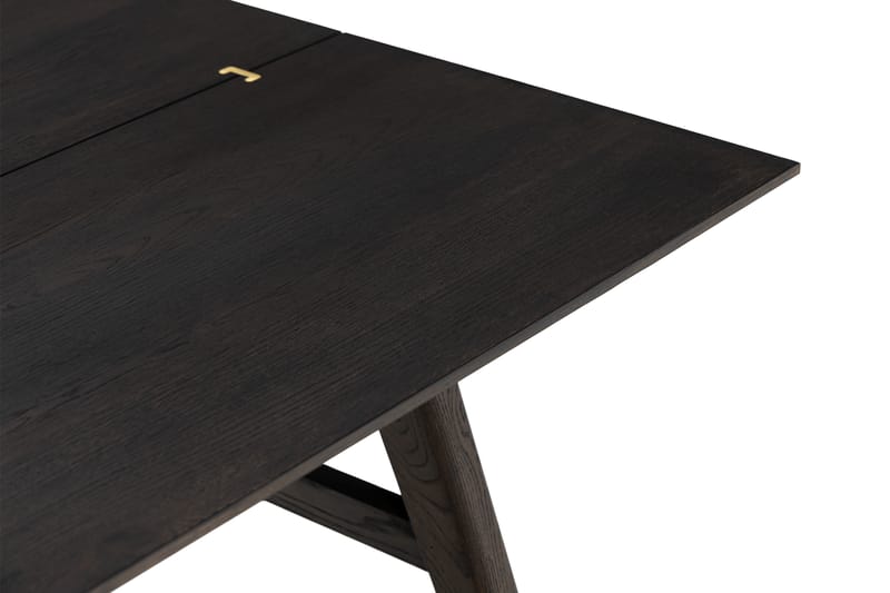 Matbord Ryndon 200 cm Massiv Ek - Brun - Matbord & köksbord
