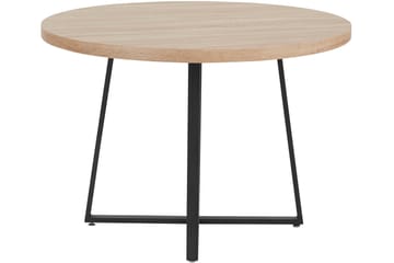 Matbord Sella Runt 110 cm - Natur/Svart - Möbler - Bord & matgrupp - Matbord & köksbord